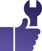 Icon: Thumbs up + Tool
