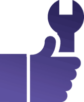 Icon: Thumbs up + Tool