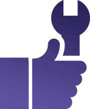 Icon: Thumbs up + Tool
