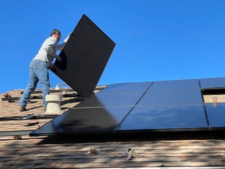 Installation solarthermische Anlage